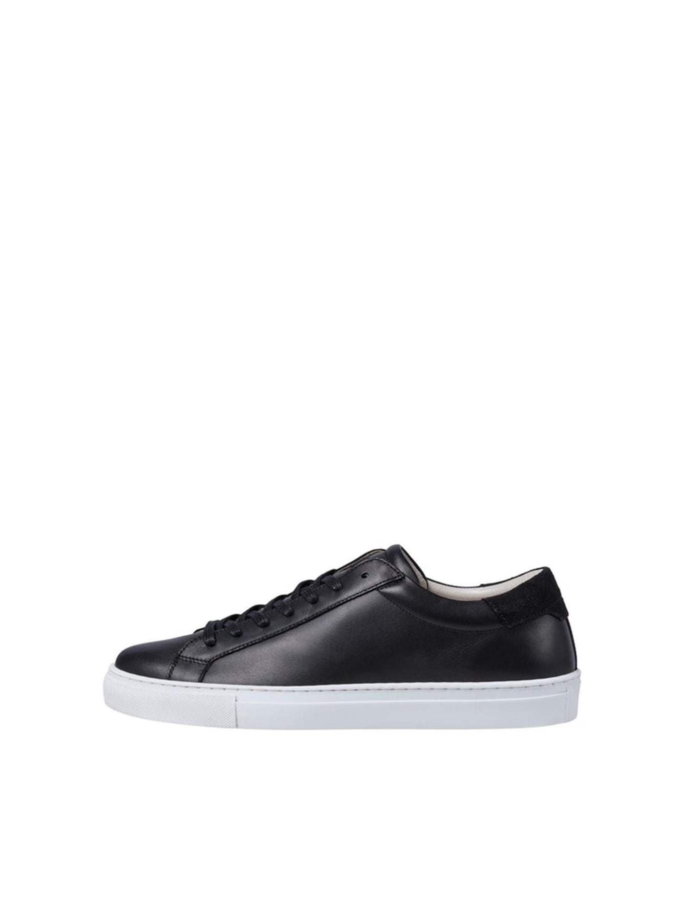 Corey Leather Sneakers - Black - Jack & Jones - Black 4