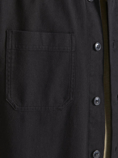 Logan Linen Overshirt - Black - Jack & Jones - Black 5