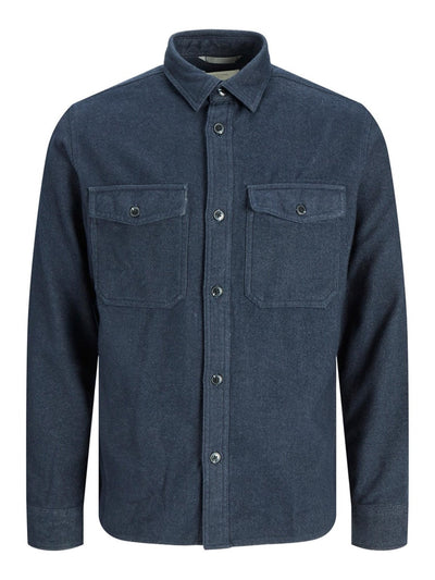 Mark Twill Overshirt - Navy Blazer - Jack & Jones - Blue 7