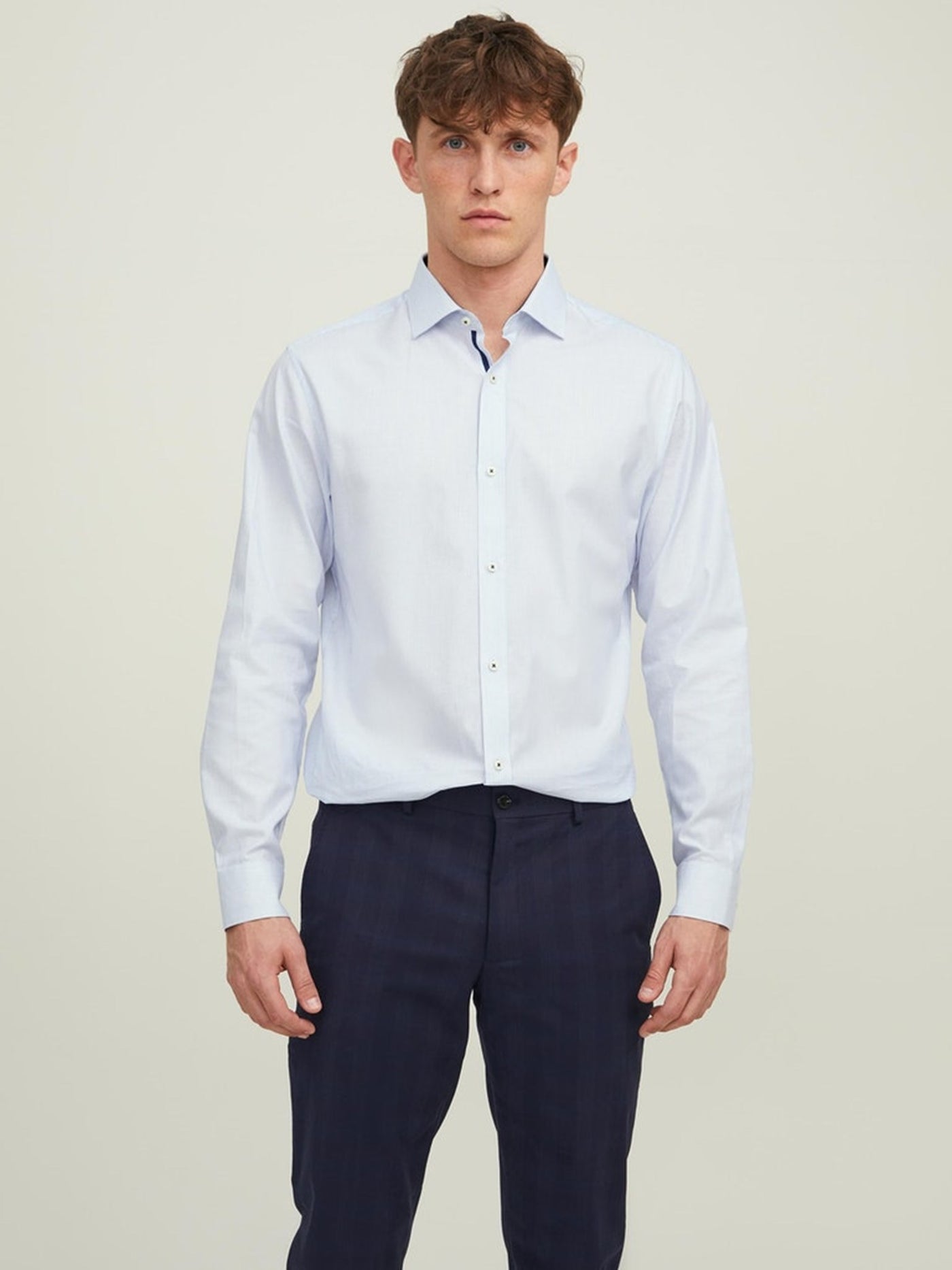 Royal Detail Shirt - White - Jack & Jones - White