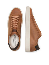 Load image into Gallery viewer, Corey Leather Sneakers - Cognac - Jack &amp; Jones - Brown 2
