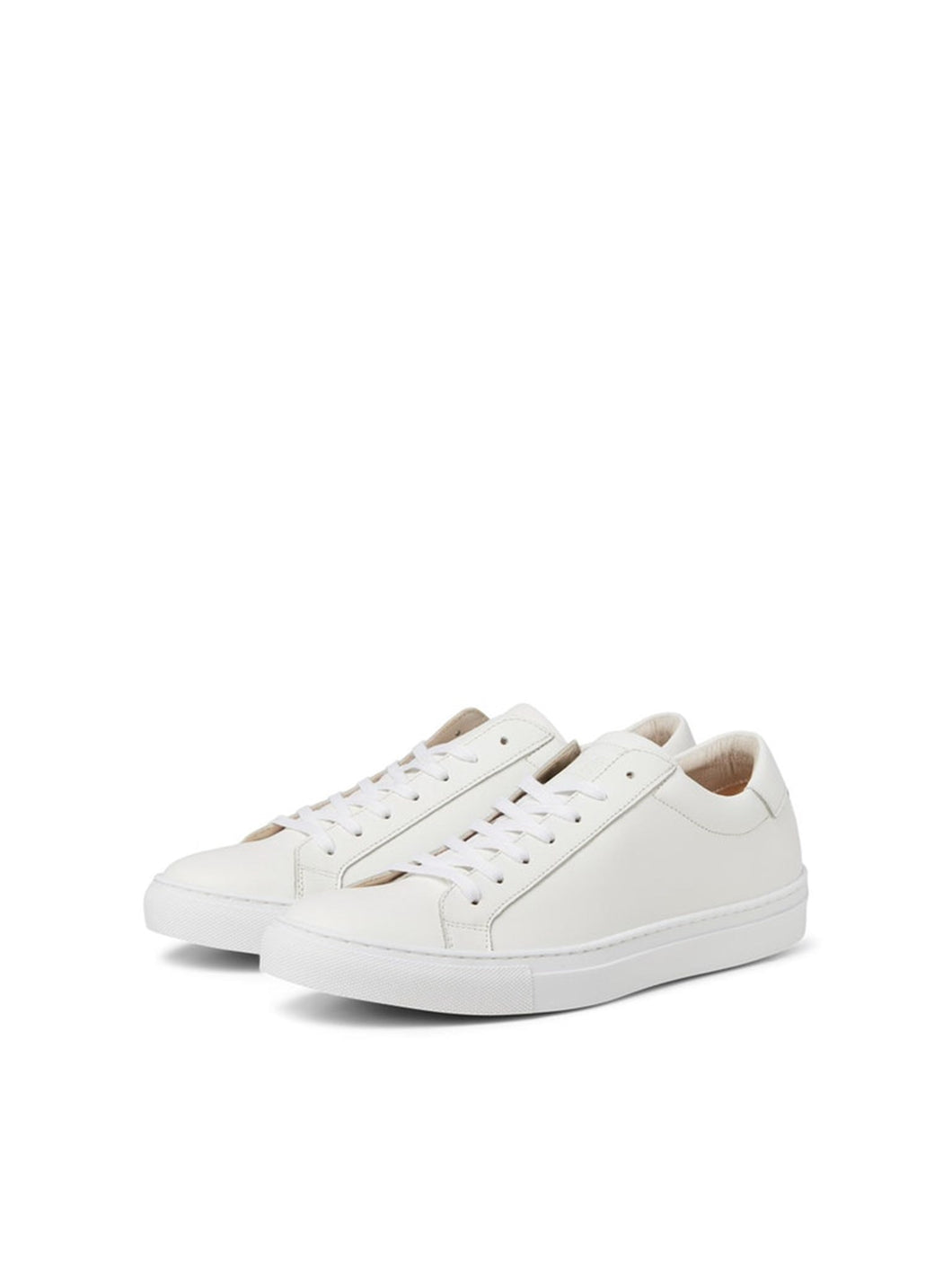 Corey Leather Sneakers - White - Jack & Jones - White