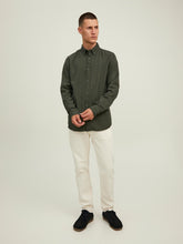 Load image into Gallery viewer, Brook Grindle Shirt - Forest Night - Jack &amp; Jones - Green 5
