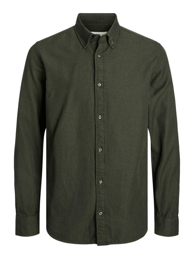 Brook Grindle Shirt - Forest Night - Jack & Jones - Green 6