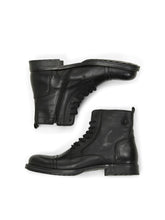 Carregar imagem no visualizador da galeria, Russel Leather Boots - Anthracite - Jack &amp; Jones - Black 5
