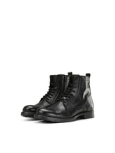 Carregar imagem no visualizador da galeria, Russel Leather Boots - Anthracite - Jack &amp; Jones - Black 4
