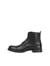 Carregar imagem no visualizador da galeria, Russel Leather Boots - Anthracite - Jack &amp; Jones - Black 6
