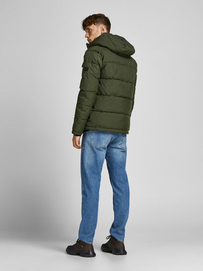 Ronald Puffer Jacket - Forest Night - Jack & Jones - Green 4