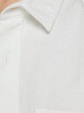 Charger l&#39;image dans la galerie, Logan Linen Shirt - White - Jack &amp; Jones - White 4
