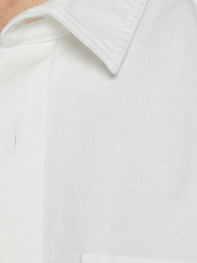 Logan Linen Shirt - White - Jack & Jones - White 4