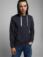 Load image into Gallery viewer, Holmen Sweat Hoodie - Navy Blazer - Jack &amp; Jones - Blue 5
