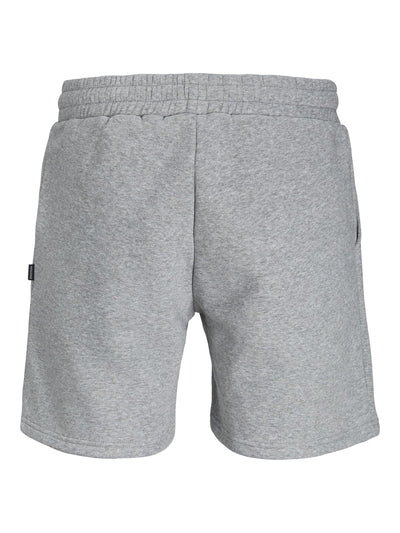 Star Sweat Shorts - Light Gray Melange - Jack & Jones - Grey 8