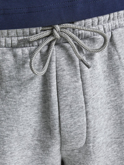 Star Sweat Shorts - Light Gray Melange - Jack & Jones - Grey 6