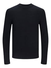 Load image into Gallery viewer, Perfect Knit Pullover - Black - Jack &amp; Jones - Black 7
