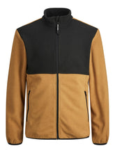 Load image into Gallery viewer, Hyper Fleece Jacket - Rubber - Jack &amp; Jones - Brown 7
