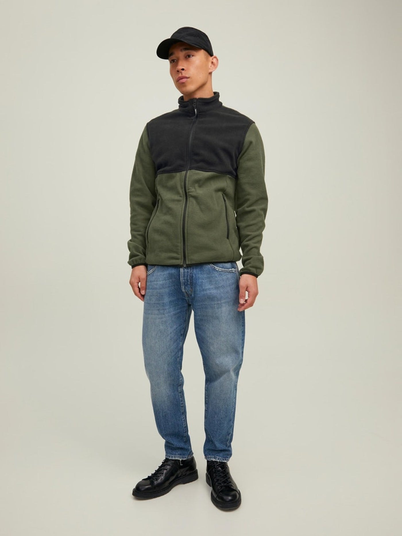 Hyper Fleece Jacket - Rosin - Jack & Jones - Green 5