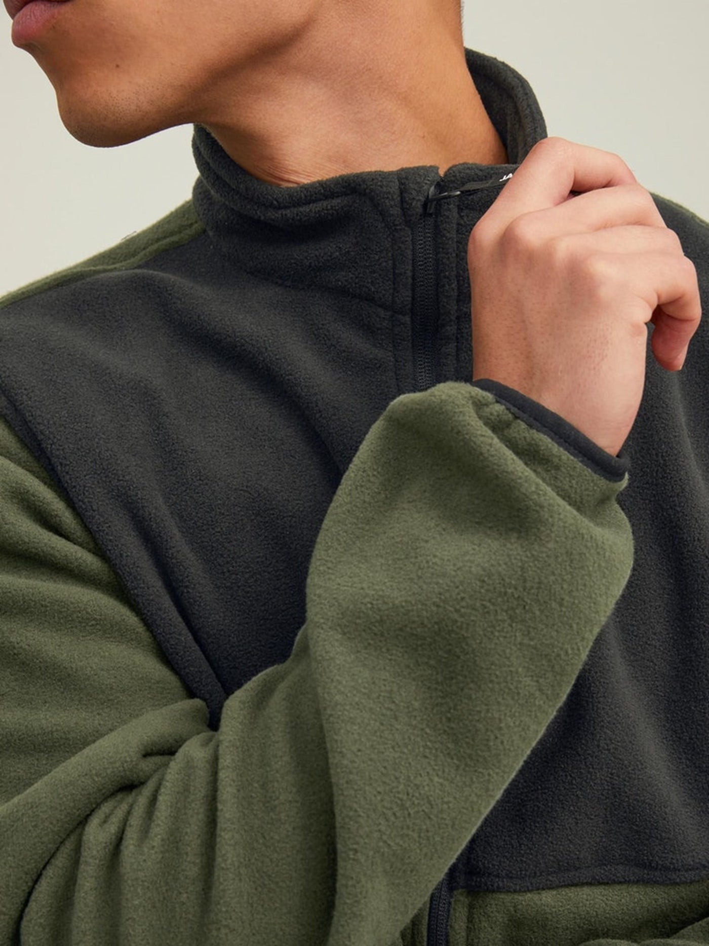 Hyper Fleece Jacket - Rosin - Jack & Jones - Green 2