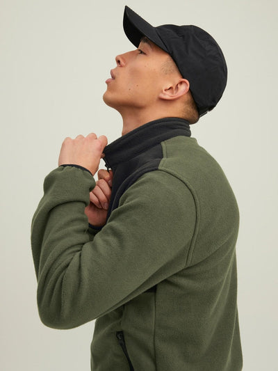 Hyper Fleece Jacket - Rosin - Jack & Jones - Green 4