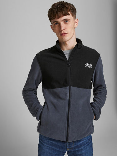 Hyper Fleece Jacket - Ombre Blue - Jack & Jones - Blue