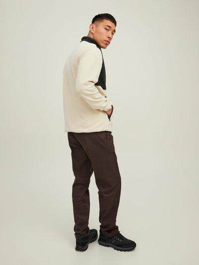 Hyper Fleece Jacket - Moonbeam - Jack & Jones - Khaki 6