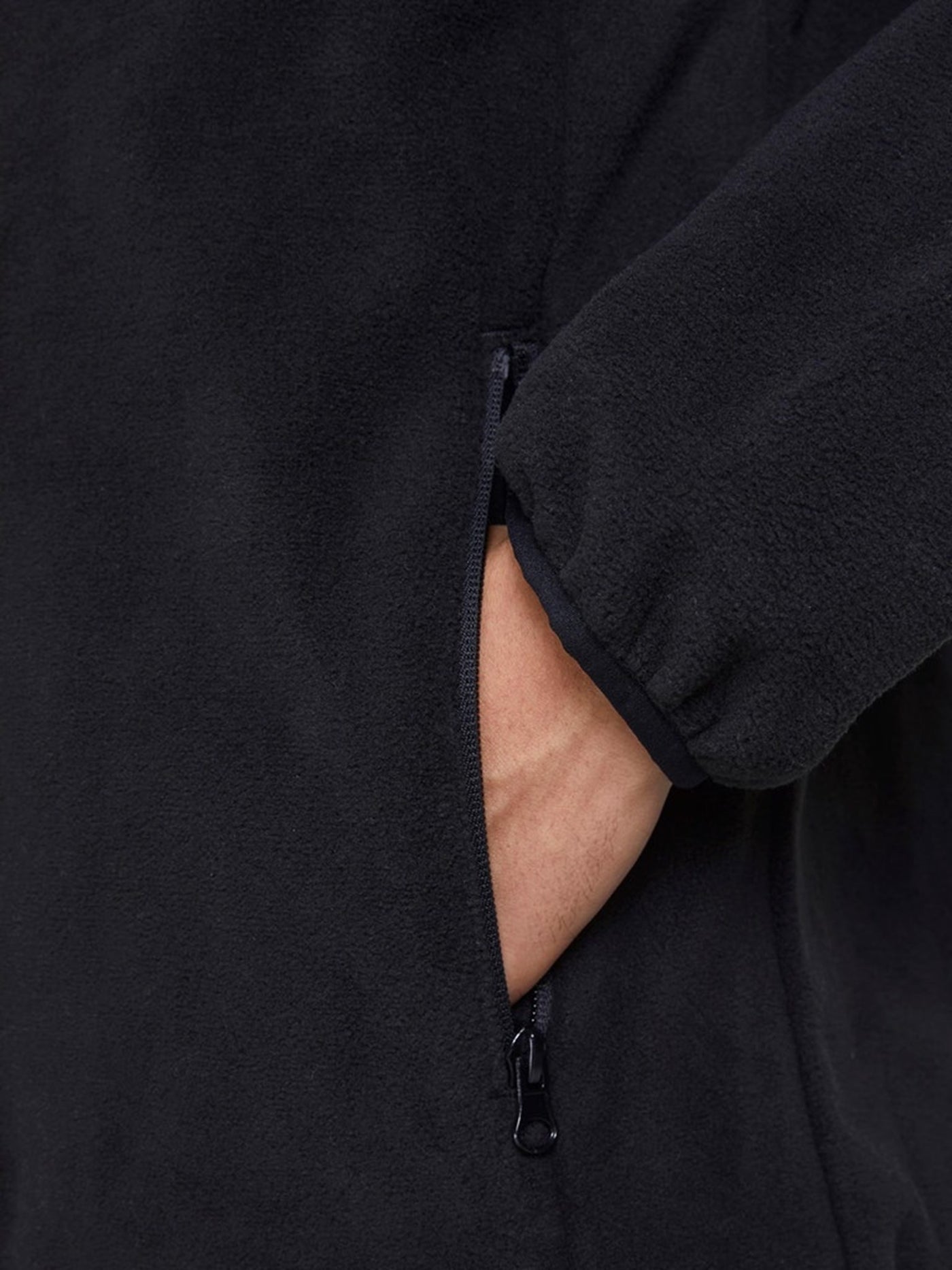 Hyper Fleece Jacket - Black - Jack & Jones - Black 2