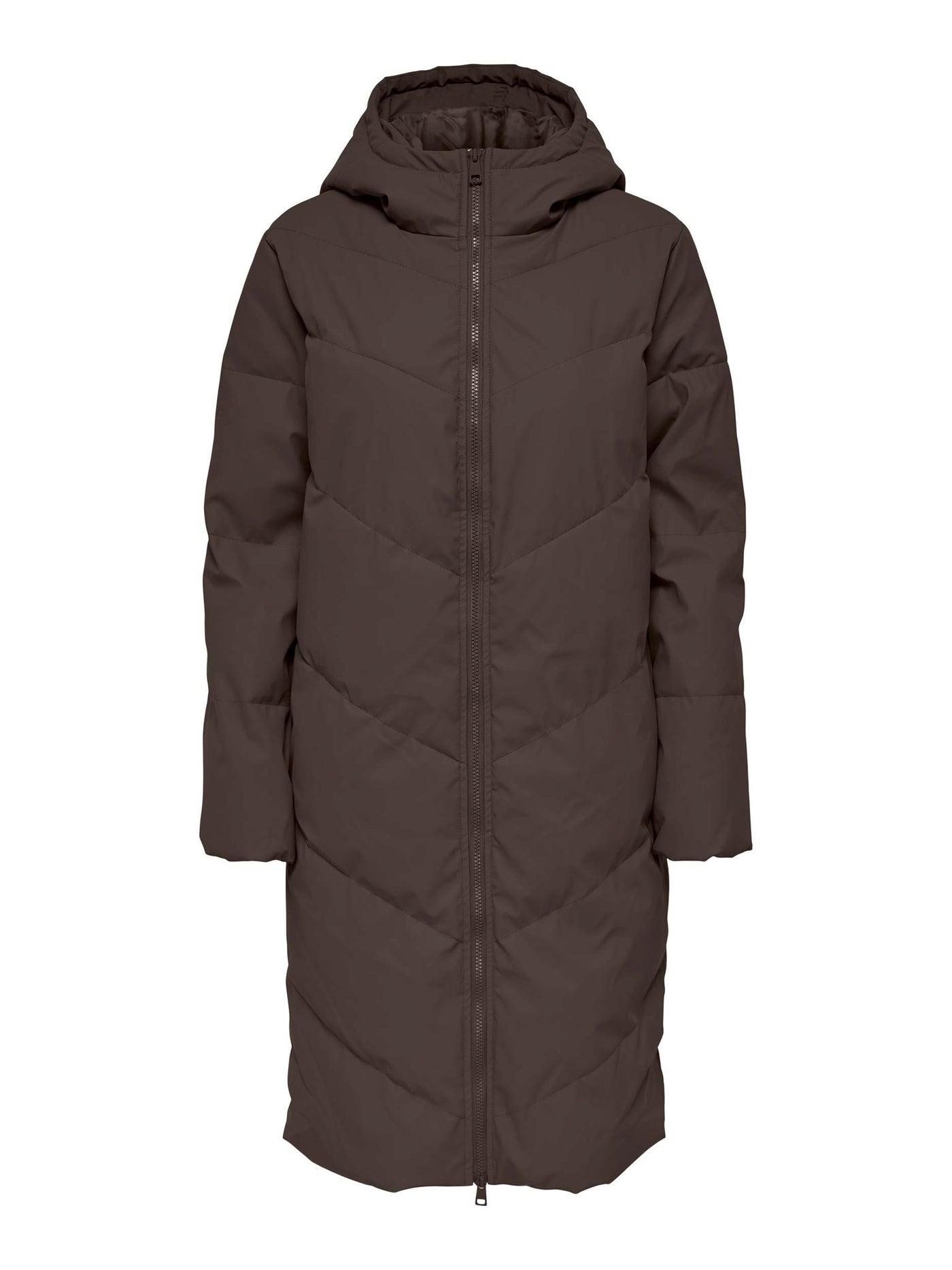 Ulrikka Water-repellent Duvet Jacket - Chocolate Brown - Jacqueline de Yong - Brown