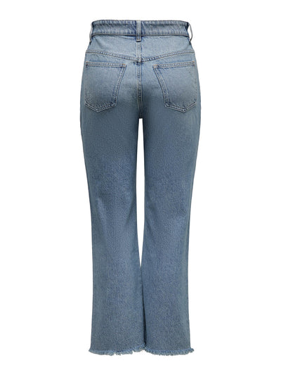 Zikka Color Block Pants - Medium Blue Denim - Jacqueline de Yong - Blue 5