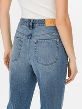 Load image into Gallery viewer, Zikka Color Block Pants - Medium Blue Denim - Jacqueline de Yong - Blue 7
