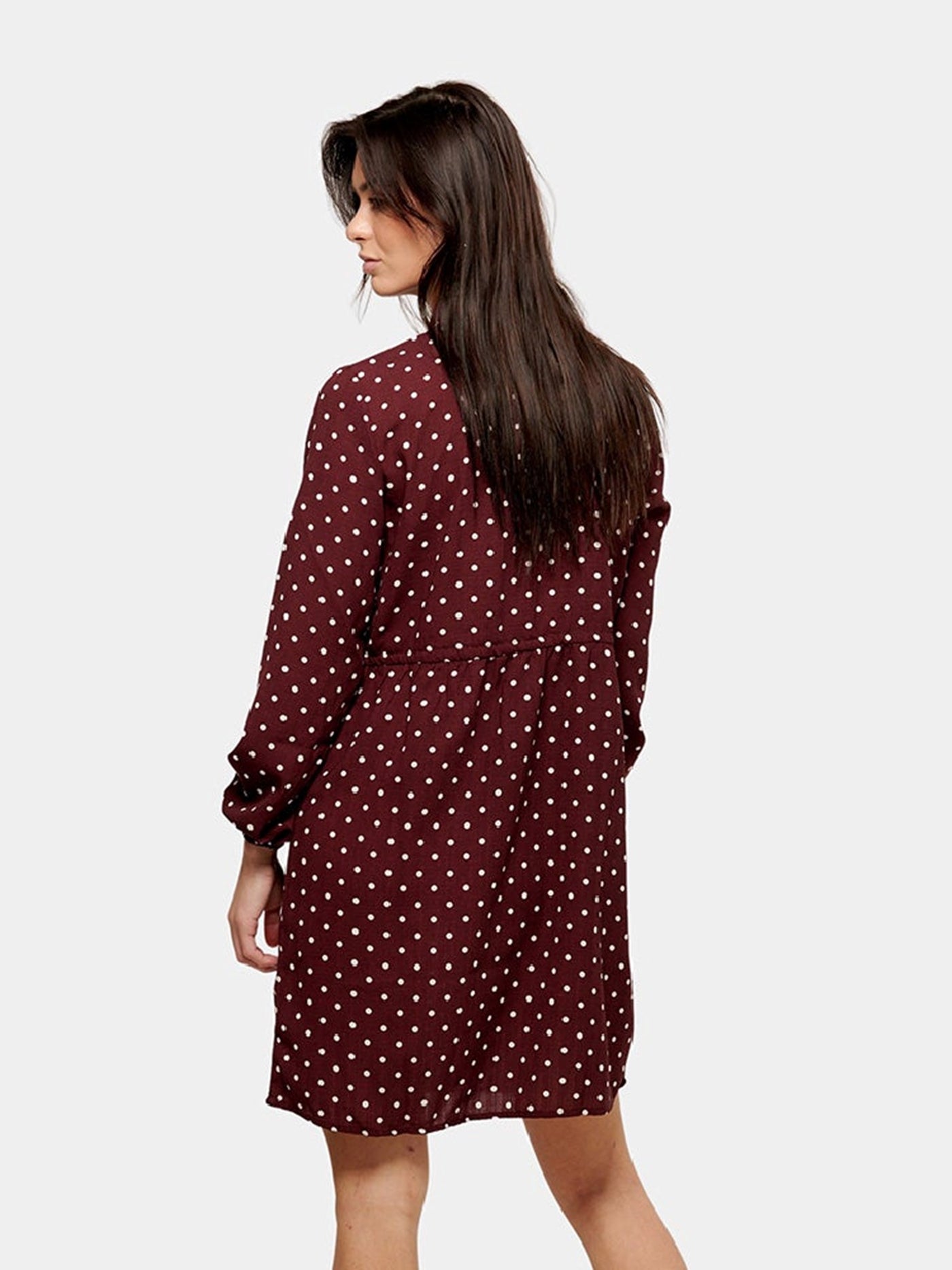 Printed Shirt Dress - Red - Jacqueline de Yong - Red 2