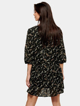 Load image into Gallery viewer, Ellen dress - Black-flowered - Jacqueline de Yong - Black 2
