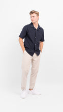 Charger l&#39;image dans la galerie, Jerry Regular Terry Towelling Shirt - Dark Navy - Only &amp; Sons - Blue 4
