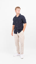 Charger l&#39;image dans la galerie, Jerry Regular Terry Towelling Shirt - Dark Navy - Only &amp; Sons - Blue
