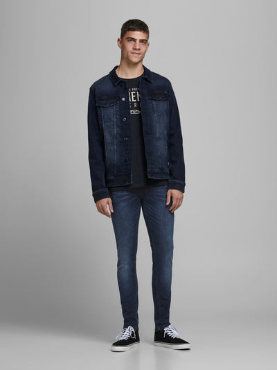 Liam Original Jeans 004 - Blue Denim - Jack & Jones - Blue 8