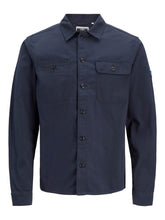 Cargar imagen en el visor de la galería, Coben Overshirt - Navy Blazer - Jack &amp; Jones - Blue 2
