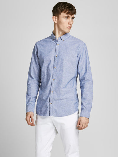 Summer Shirt - Faded Denim - Jack & Jones - Blue 4