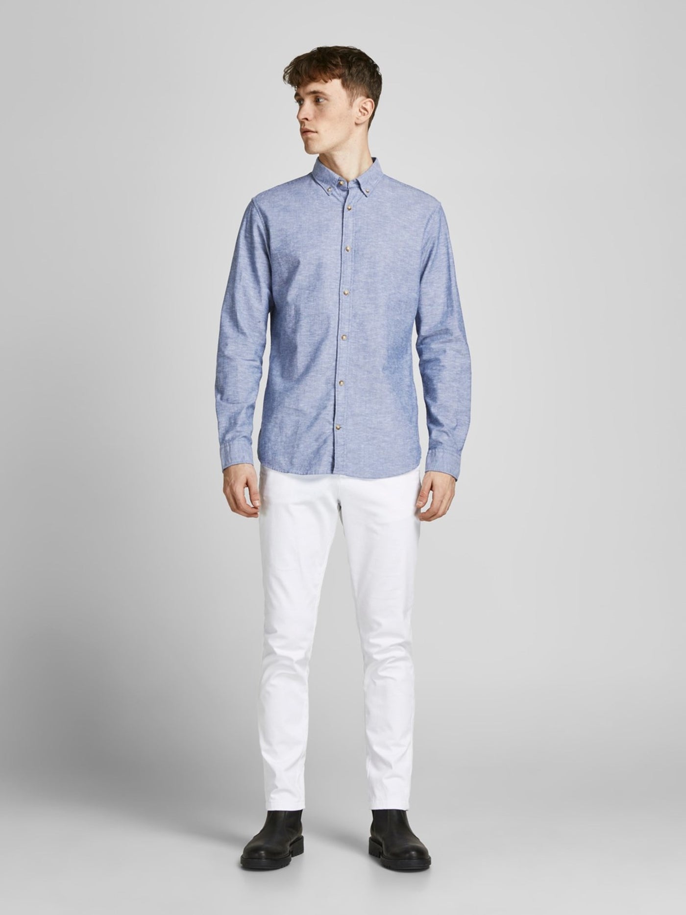 Summer Shirt - Faded Denim - Jack & Jones - Blue 5