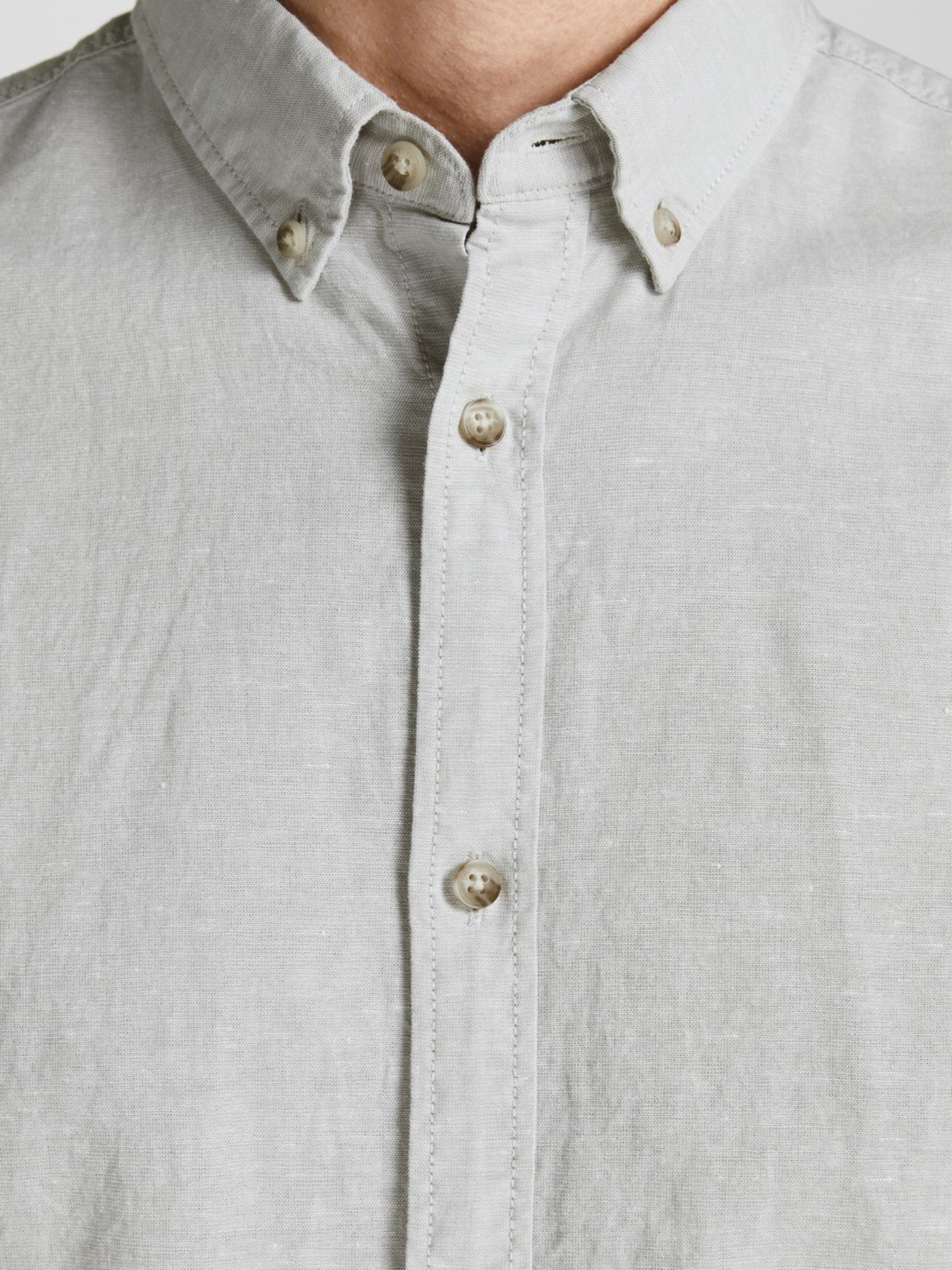 JJ Summer Shirt - Crockery - Jack & Jones - Grey 2