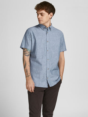 JJ Summer Shirt - Faded Denim - Jack & Jones - Blue