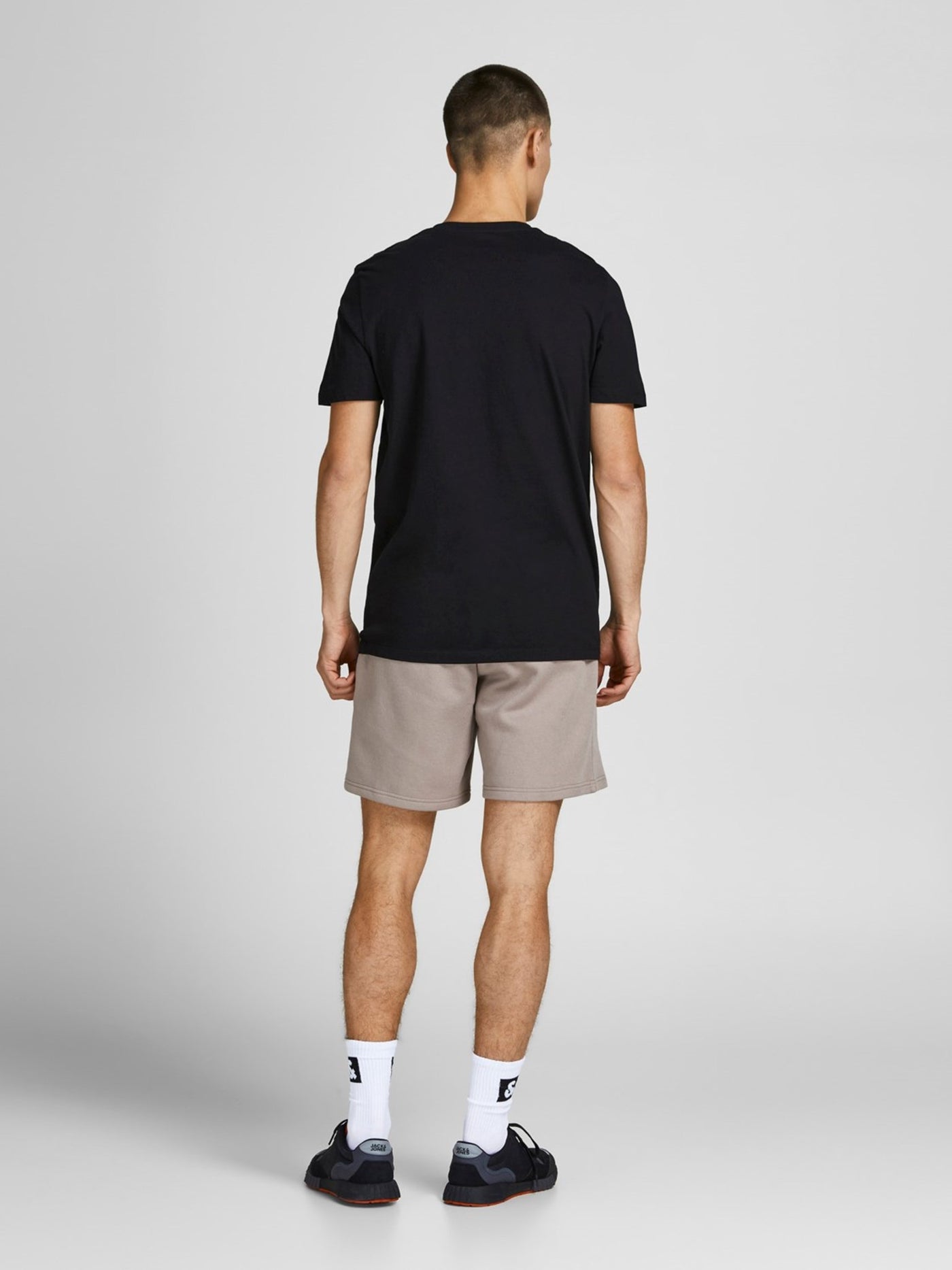 Star Sweat Shorts - Fungi - Jack & Jones - Brown 6