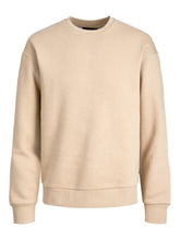 Load image into Gallery viewer, Star Basic Sweat Crew Neck - Crockery - Jack &amp; Jones - Khaki 7
