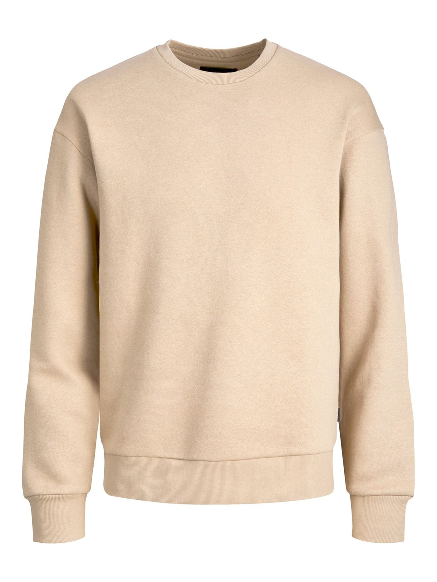 Star Basic Sweat Crew Neck - Crockery - Jack & Jones - Khaki 7