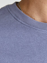 Load image into Gallery viewer, Star Basic Sweat Crew Neck - Grisaille - Jack &amp; Jones - Blue 5
