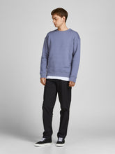 Load image into Gallery viewer, Star Basic Sweat Crew Neck - Grisaille - Jack &amp; Jones - Blue 3
