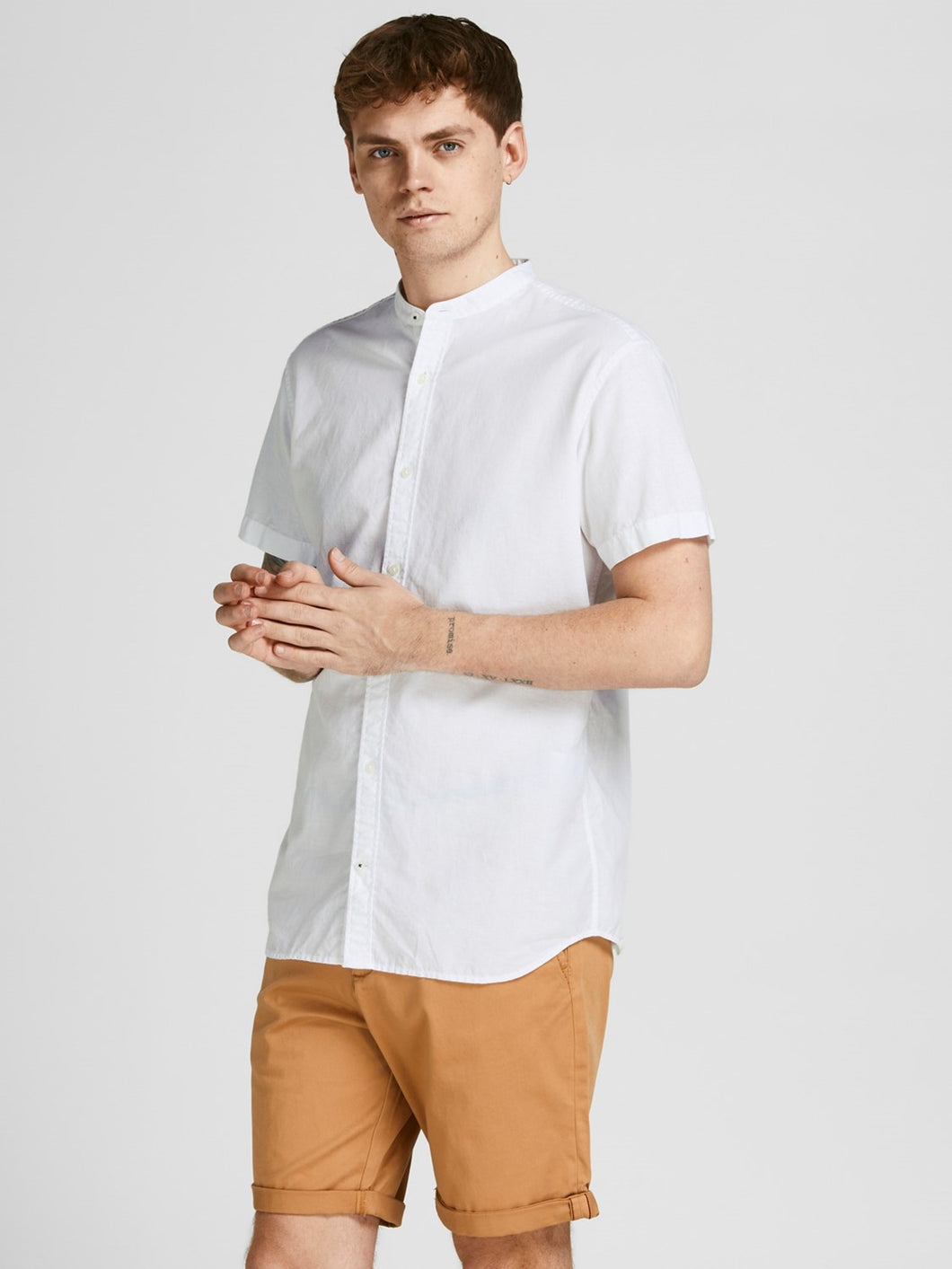 Summer Band Shirt - White - Jack & Jones - White