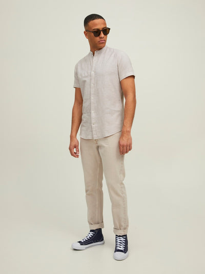 Summer Band Shirt - Crockery - Jack & Jones - Khaki 5