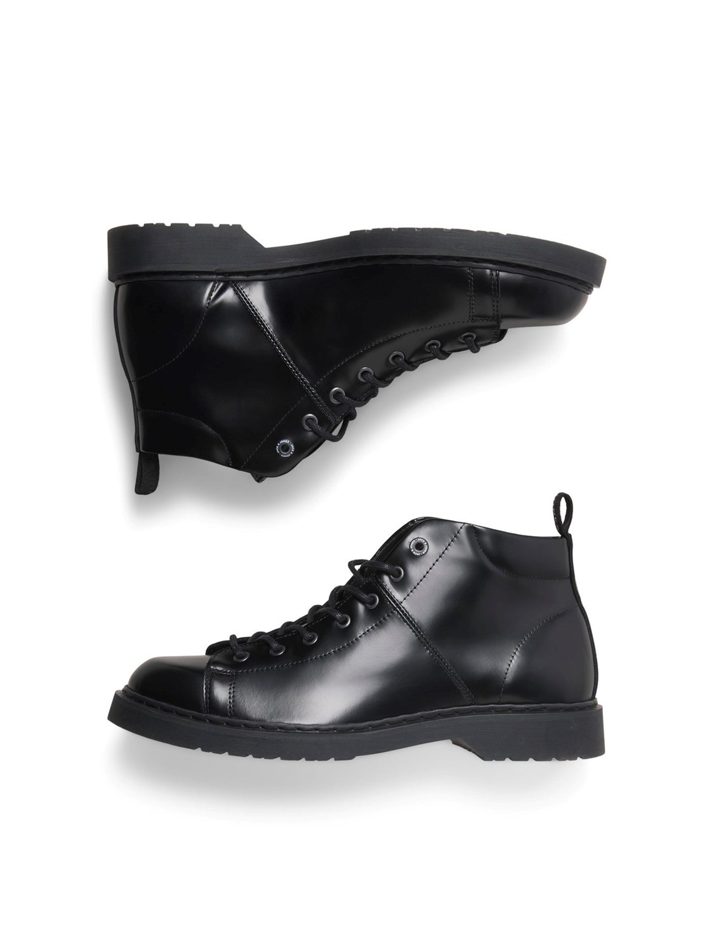 Fleming Leather Boots - Anthracite - Jack & Jones - Black 4