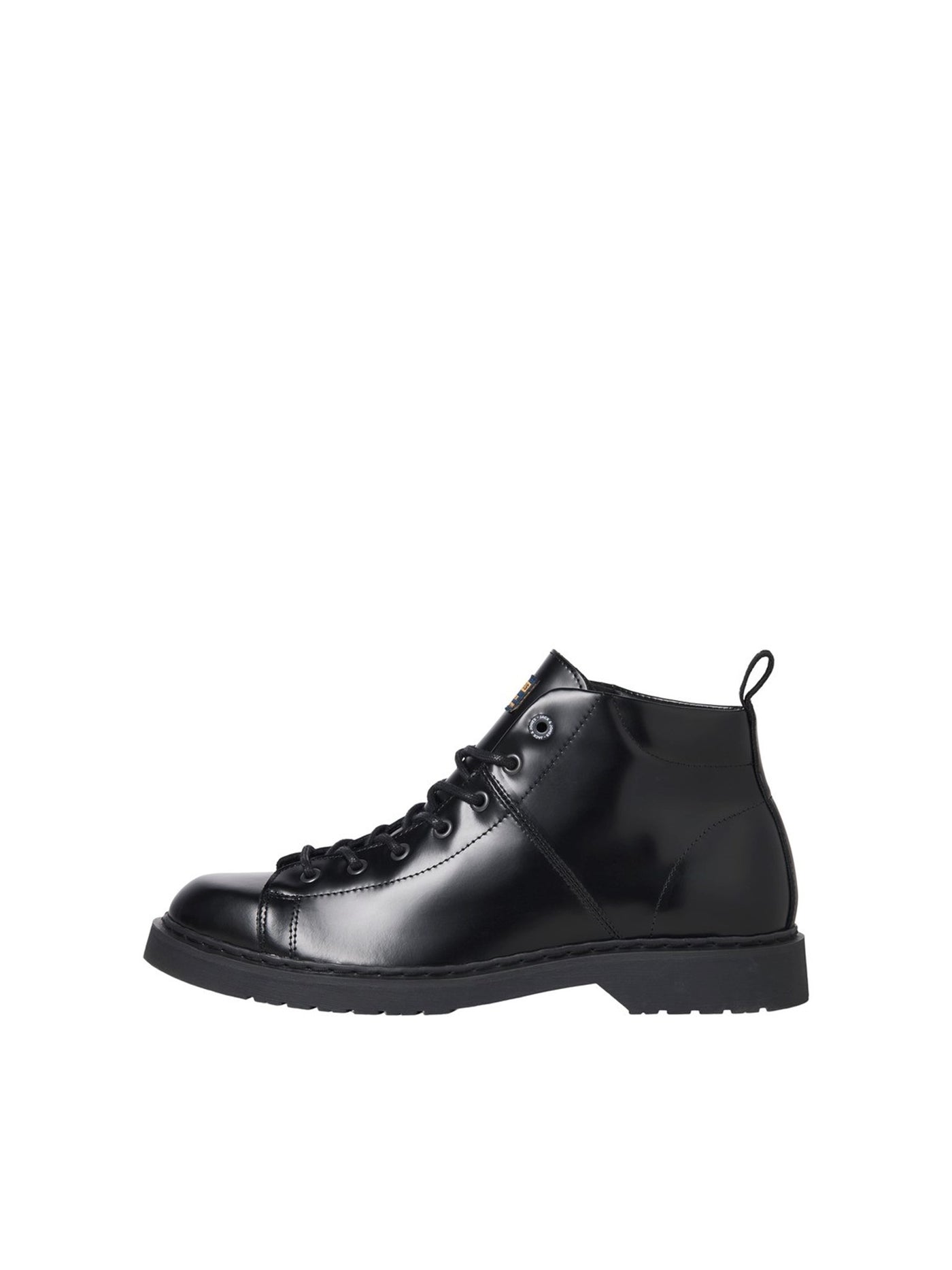 Fleming Leather Boots - Anthracite - Jack & Jones - Black 6