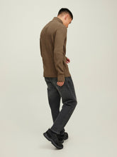 Charger l&#39;image dans la galerie, Half Zip Knit - Otter - Jack &amp; Jones - Brown 6
