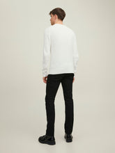 Charger l&#39;image dans la galerie, Perfect Knit Pullover - Egret - Jack &amp; Jones - White 4
