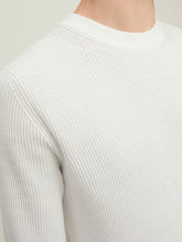 Charger l&#39;image dans la galerie, Perfect Knit Pullover - Egret - Jack &amp; Jones - White 2
